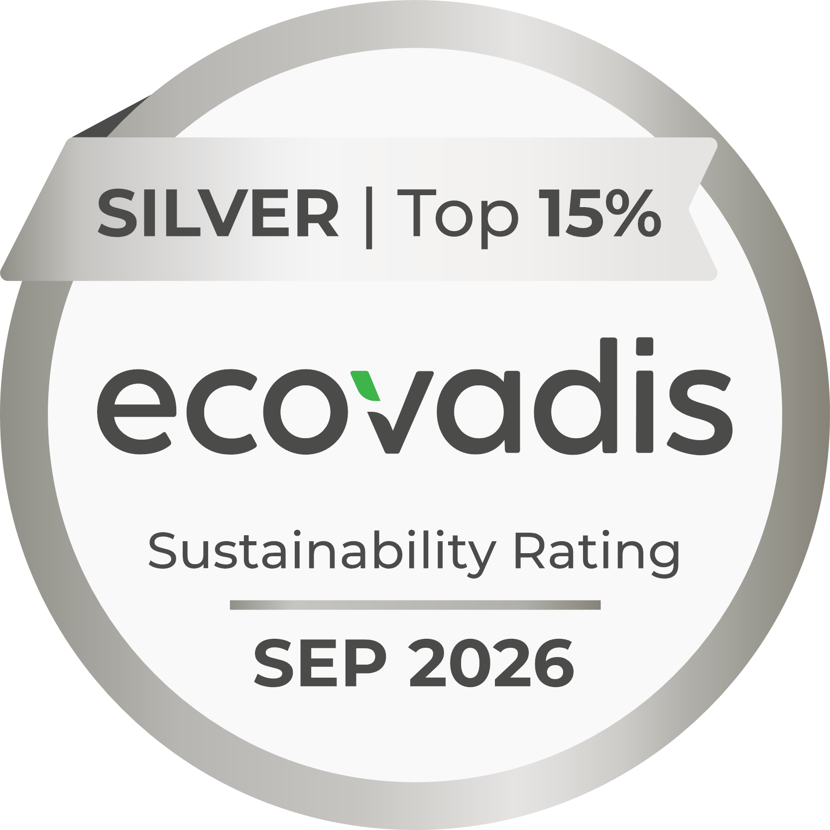 Médaille d'or EcoVadis