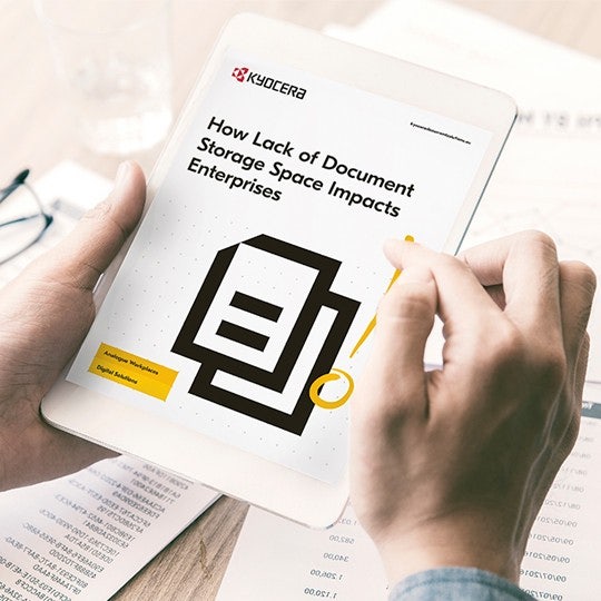 hand with the ebook