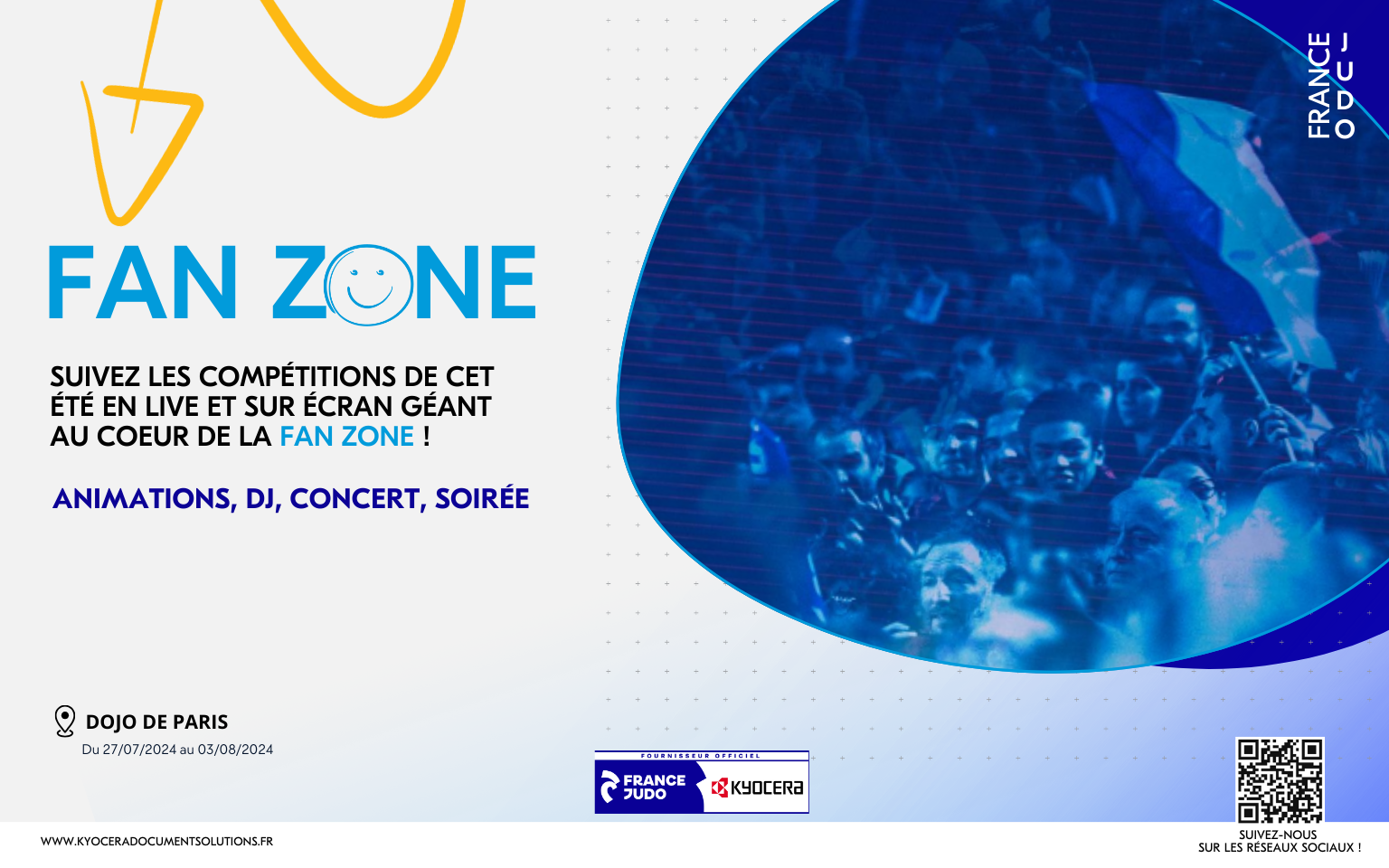 Kyocera Document Solutions est fier de participer à un événement exceptionnel qui se déroulera du 27 juillet au 3 août 2024. 