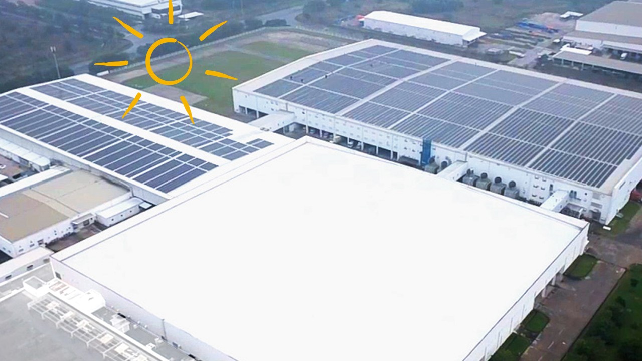Kyocera installe un nouveau système de production d'énergie solaire sur son usine au Vietnam