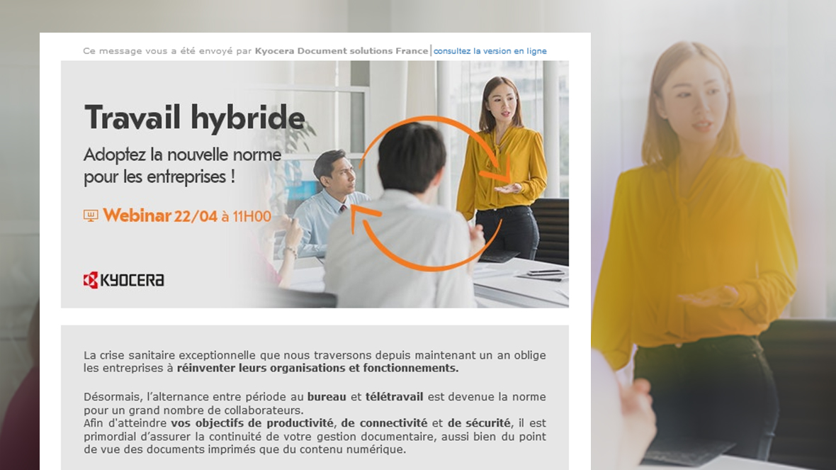 webinar les espaces de travail hybride