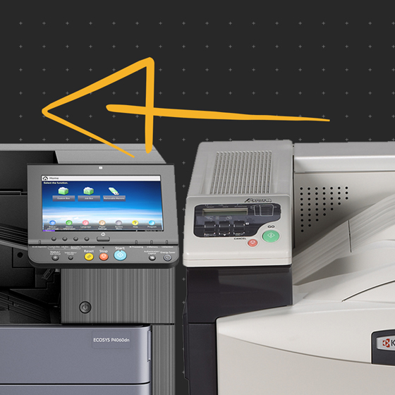 FS-9130/9530dn à ECOSYS P4060dn