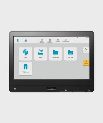 Interface commune new panel