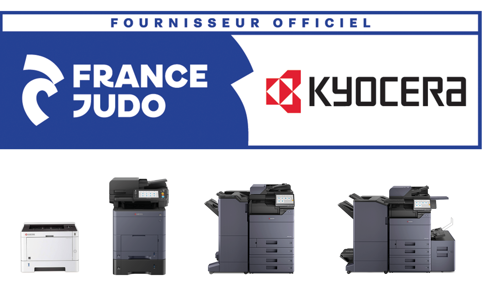 Kyocera partenaire de France Judo