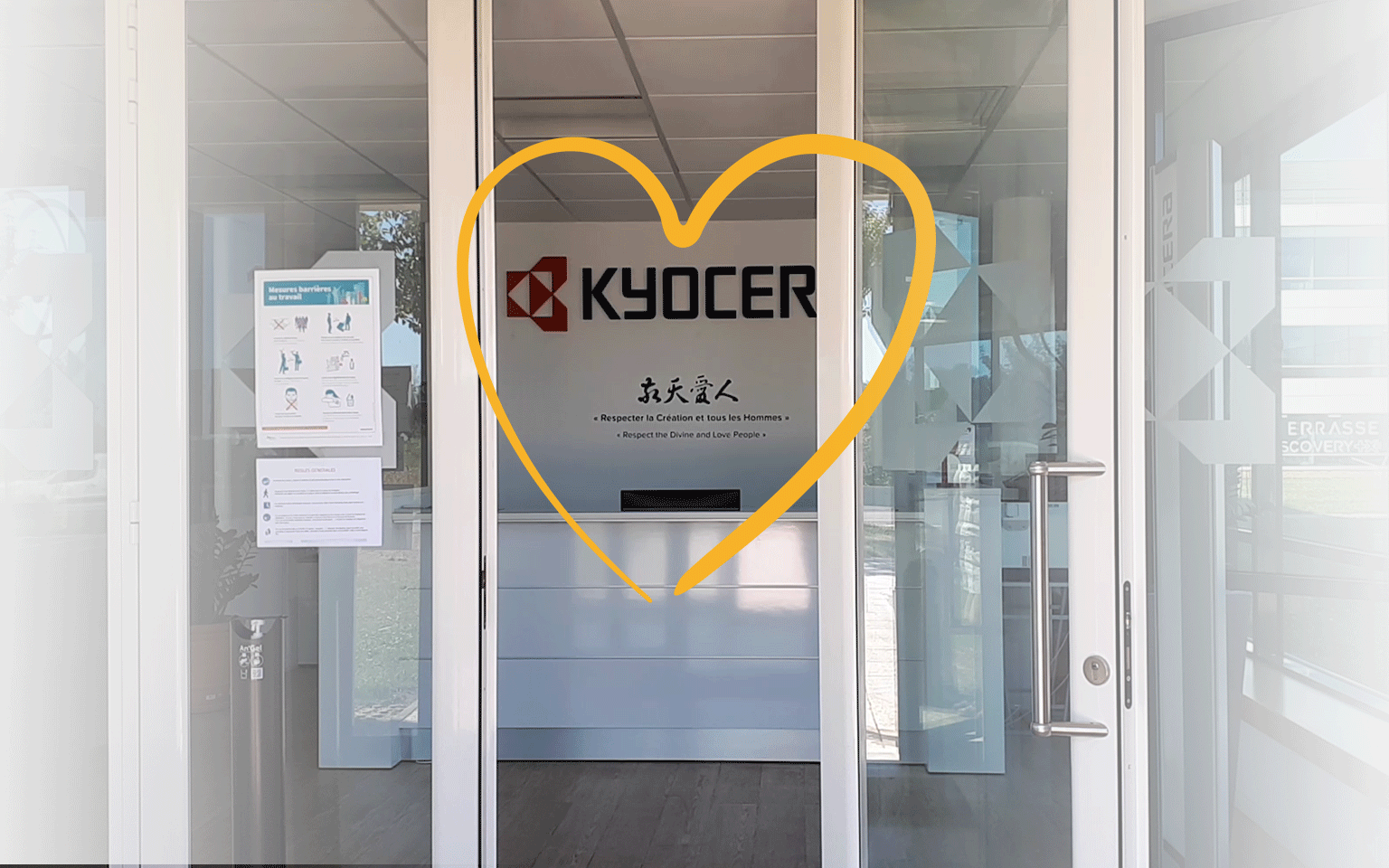 Le showroom de Kyocera Document Solutions France fait peau neuve !