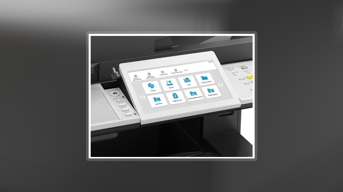 Interface des MFP HyPAS (références comportant un « i »). Interface des MFP HyPAS (références comportant un « i »).